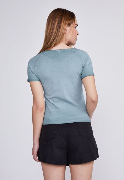 Polera Mujer Verde Next Page Sioux-2