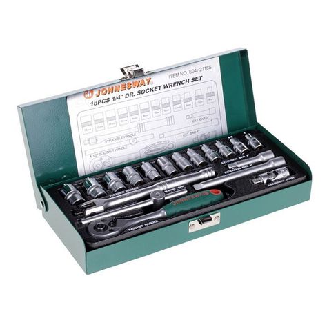 Juego De Dados 1/4" 41 Piezas Jonnesway S04H2141S-0