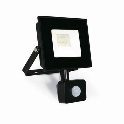 Foco Proyector De Área Led Con Sensor 50w Smd 6000k (sec)-0