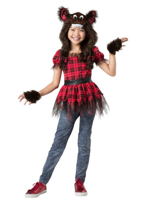 Disfraz Niña Lobo-0