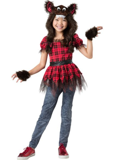 Disfraz Niña Lobo-1