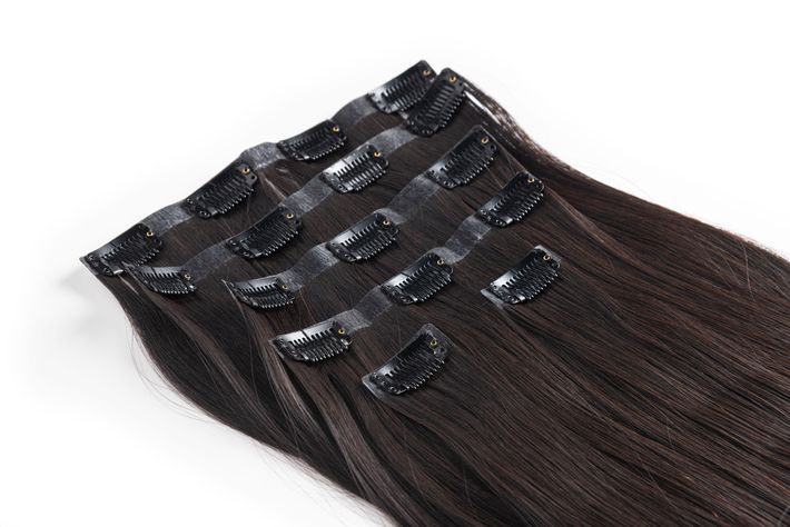 Extensiones de cabello 50cm Negro natural-1