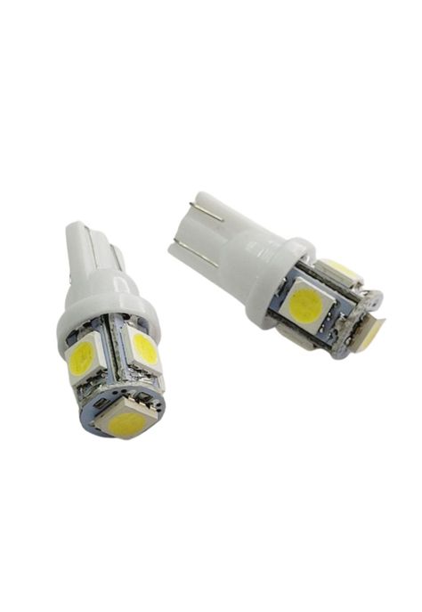 PAR DE AMPOLLETAS COLA DE PEZ 5 LED-0