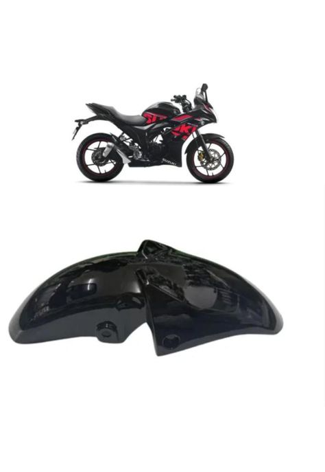 Tapa Barro Delantero Suzuki Gixxer Sf 150 Negro-0