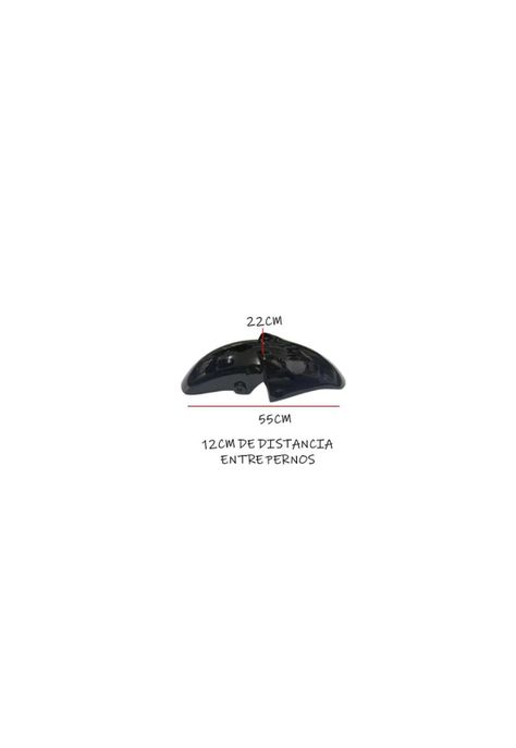 Tapa Barro Delantero Suzuki Gixxer Sf 150 Negro-2