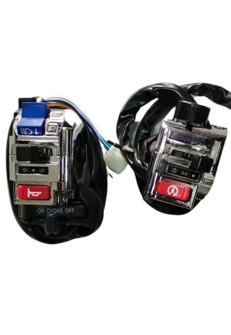 Set De Comandos Para Chopper Cromados 22 Mm-0