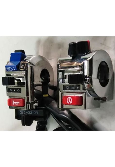 Set De Comandos Para Chopper Cromados 22 Mm-3