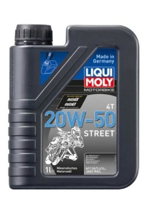 Aceite Liqui Moly Motorbike 4t 20w-50 Street 1 Lt-0