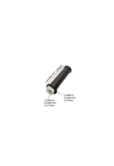 PUÑO CON CARRO DE ACELERADOR MOTO 22MM DE UNA PIOLA-1