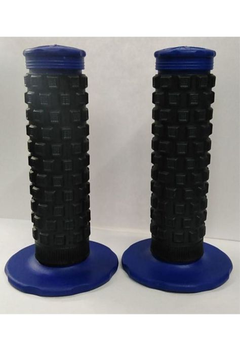 Puño De Goma Azul Para Moto-2