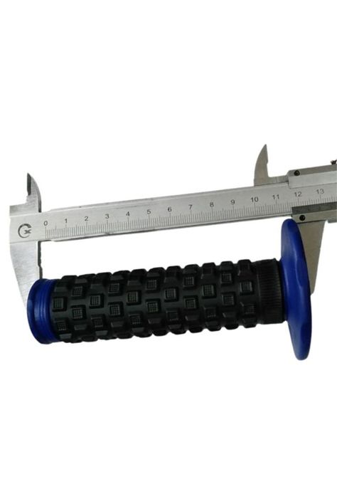 Puño De Goma Azul Para Moto-7