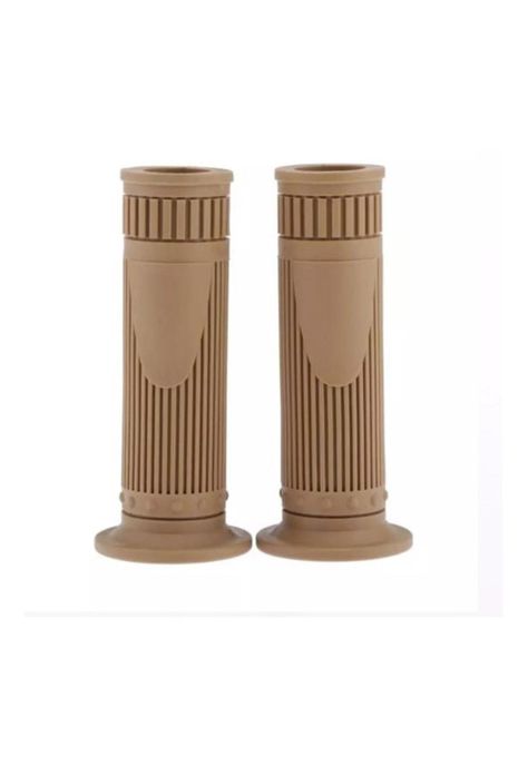 Puños De Goma Para Moto Tipo Café Racer 7/8 22mm-0
