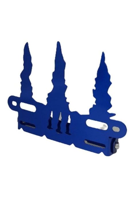 Porta Patente Ajustable Universal Para Moto Azul-1