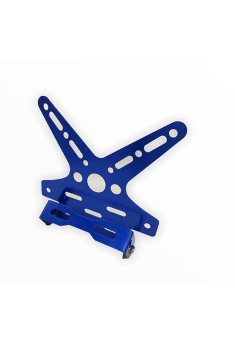 Porta Patente Ajustable Universal Para Moto Azul-3