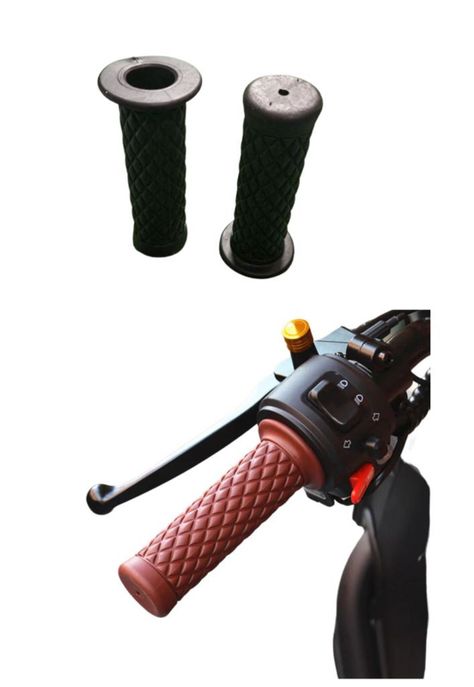Puños  Para Moto Chopper 7/8-0