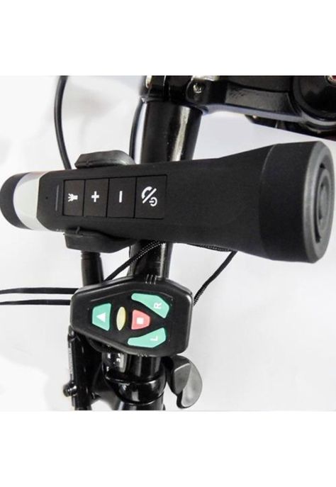 Linterna Con Radio Bluetooth Para Bicicleta-5