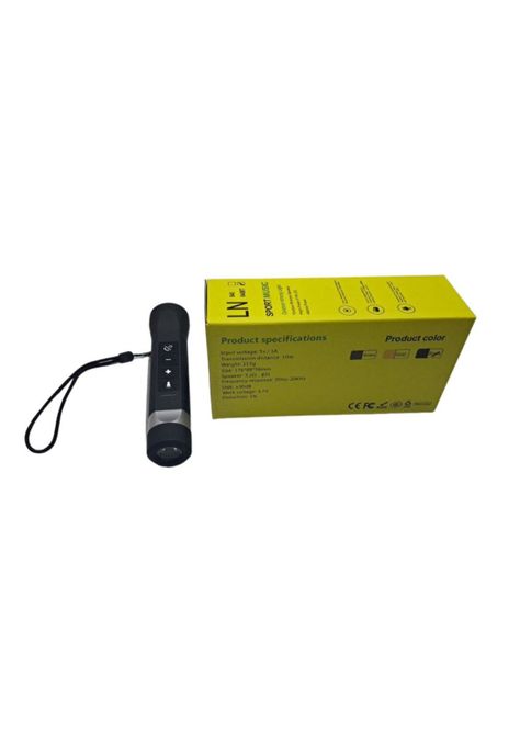 Linterna Con Radio Bluetooth Para Bicicleta-8
