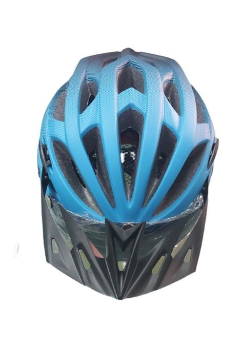 Casco Bicicleta con Gafas y Luz Trasera-1