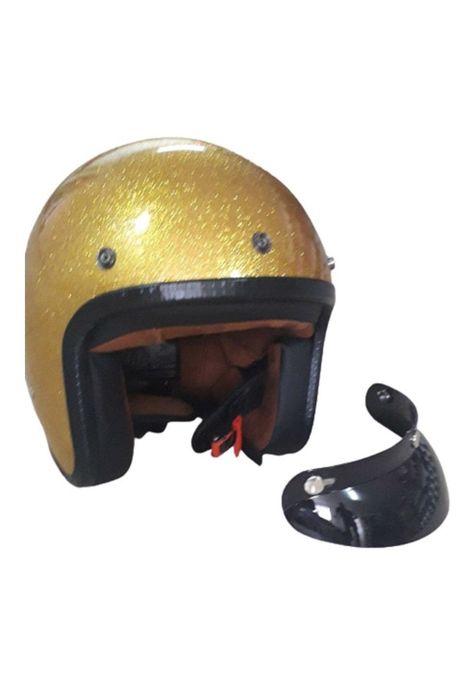 Casco Tipo Aviador Moto-0