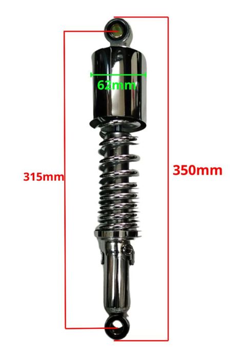 SET AMORTIGUADORES TRASEROS GN-2