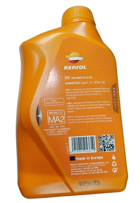 Aceite Repsol Semisintetico 20w50 Smarter-6