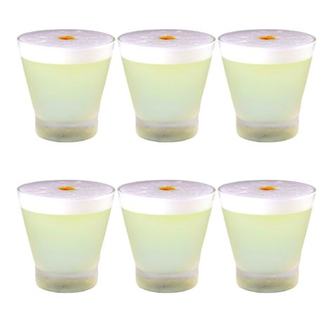 Vasos Pisco Sour, Kero Pavonado, De 10 Oz X6 Unidads-0