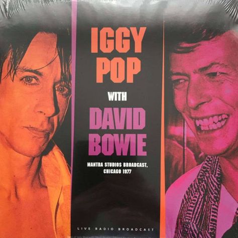 Vinilo Iggy Pop & David Bowie/ At The Mantra Studios Chicago 1977 1Lp-0