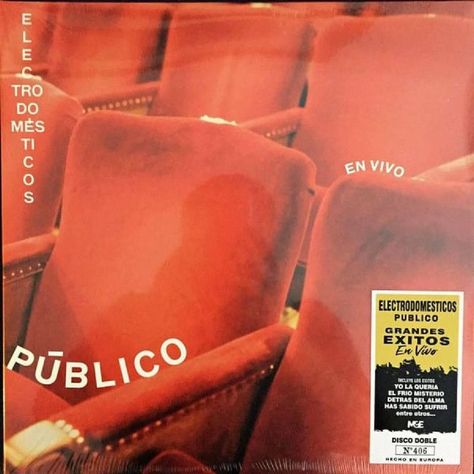 Vinilo Electrodomesticos/ Publico (En Vivo) 2Lp-0