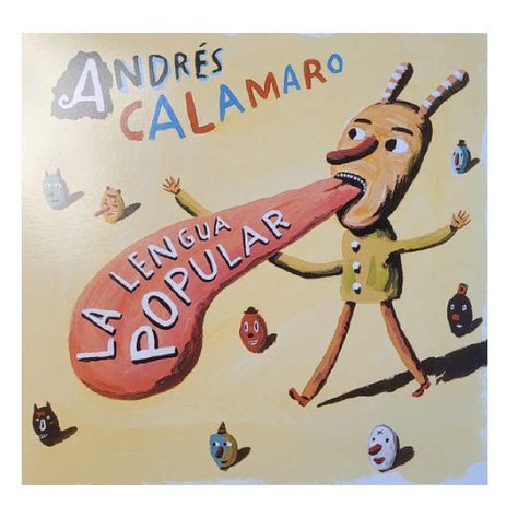 VINILO ANDRES CALAMARO/ LA LENGUA POPULAR - 1LP-0