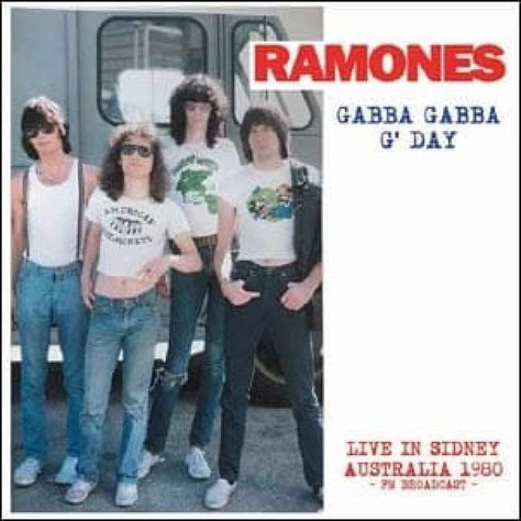 Vinilo Ramones/ Gabba Gabba G´Day-Australia 1Lp-0