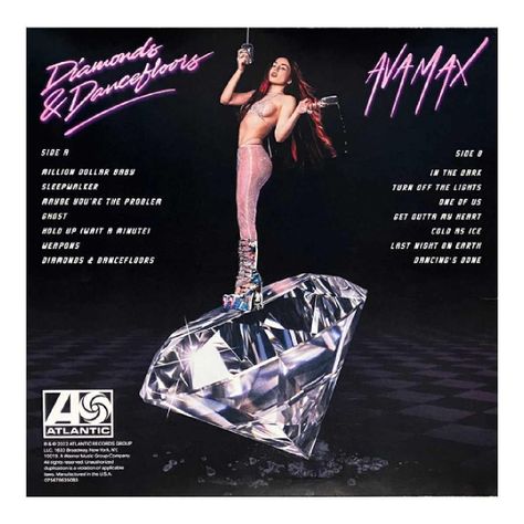 VINILO AVA MAX/ DIAMONDS & DANCEFLOORS (VIOLET VINYL) 1LP-1