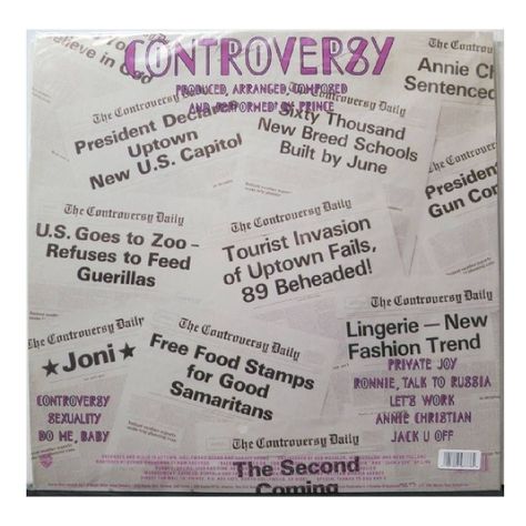Vinilo Prince/ Controversy 1Lp-1