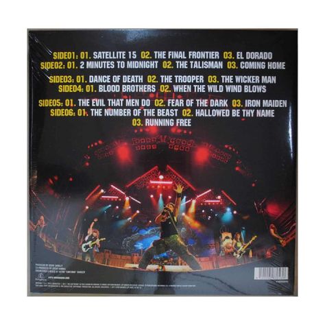 VINILO IRON MAIDEN / EN VIVO 3LP-1