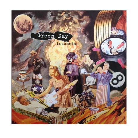 VINILO GREEN DAY/ INSOMNIAC (+ MAGAZINE) 1LP-0