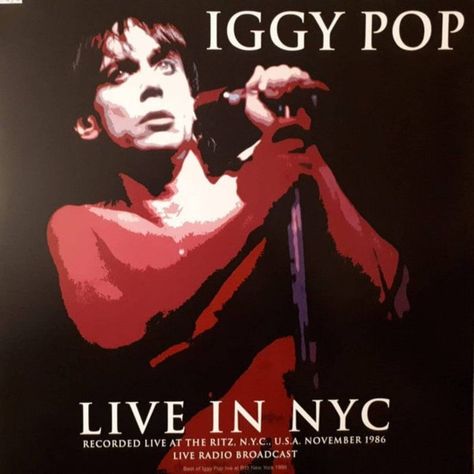 Vinilo Iggy Pop/ Best Of Live In Nyc 1986 1Lp-0