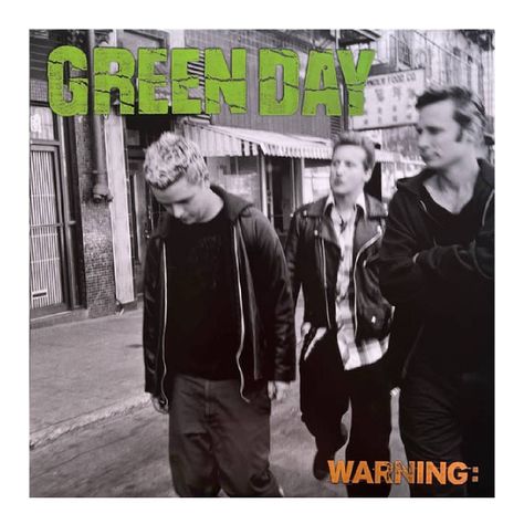 VINILO GREEN DAY/ WARNING: (FLUORESCENT GREEN VINYL) 1LP-0