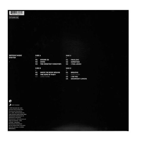 VINILO DEPECHE MODE/ EXCITER 2LP-1