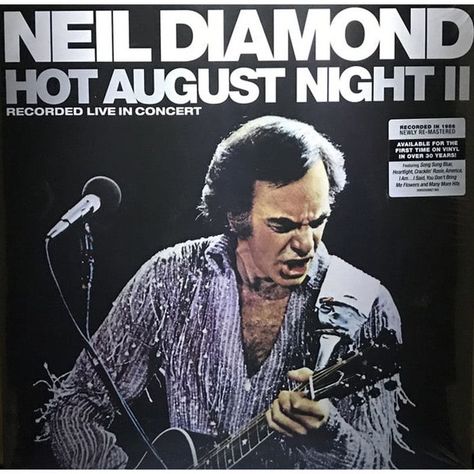 Vinilo Neil Diamond/ H.ot August Night Ii 2Lp-0