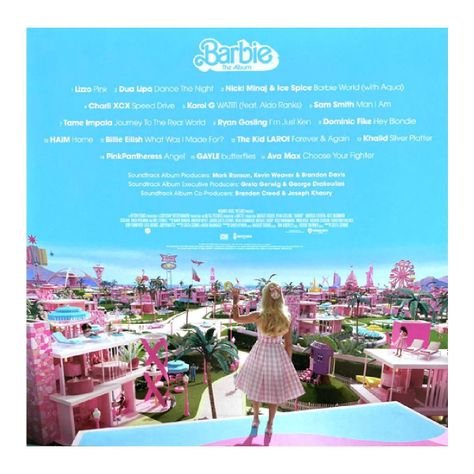 VINILO BARBIE/ THE ALBUM (HOT PINK VINIL) 1LP-1