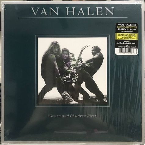 Vinilo Van Halen/ Women & Children First Album Platinum 1Lp-0