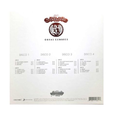 Vinilo Los Jaivas/ Obras Cumbres Box 4Lp-1