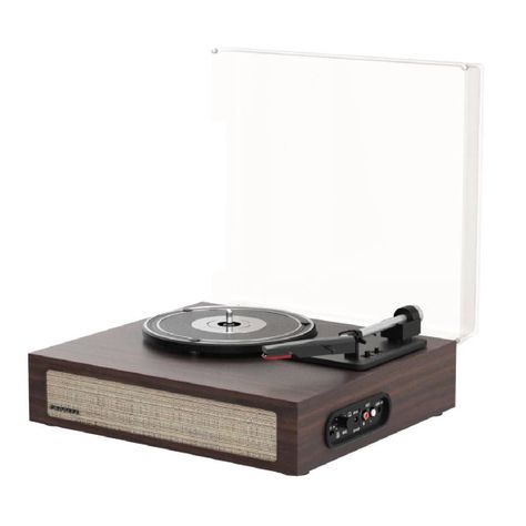 TORNAMESA CROSLEY/ SCOUT RECORD PLAYER WALNUT-1