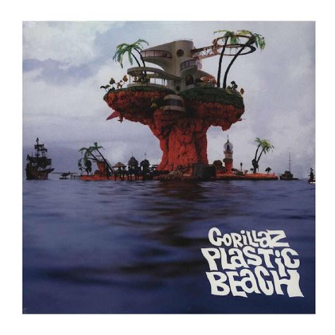 VINILO GORILLAZ/ PLASTIC BEACH 2LP-0