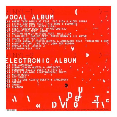 VINILO DAVID GUETTA/ NOTHING BUT THE BEAT (+ MAGAZINE) 2LP-1