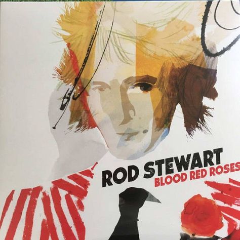 Vinilo Rod Stewart/ Blood Red Roses 2Lp-0