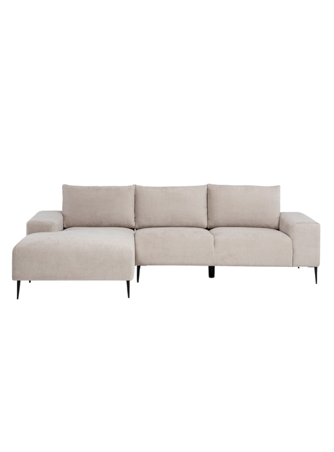 Sofá Seccional Izquierdo Moderno Beige Castelo KM2315LIV-1