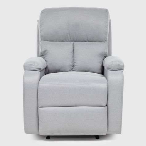 Berger Reclinable Moderno de Lino Gris Matheus Vs8070Gr-0