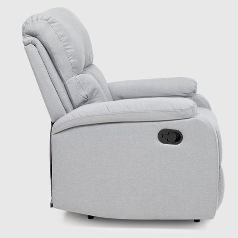 Berger Reclinable Moderno de Lino Gris Matheus Vs8070Gr-6