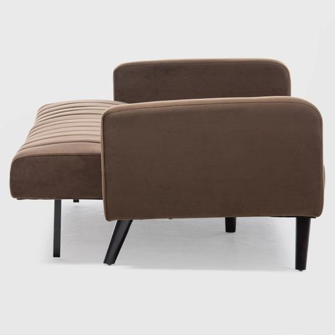 Sofá Futón 3 Cuerpos Clásico Cambridge Café EG2021BR-6
