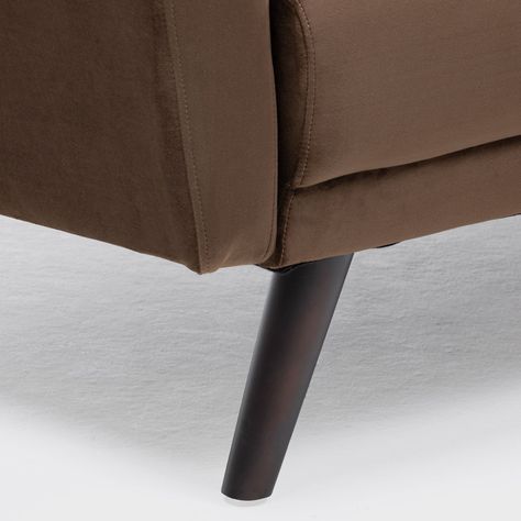 Sofá Futón 3 Cuerpos Clásico Cambridge Café EG2021BR-7